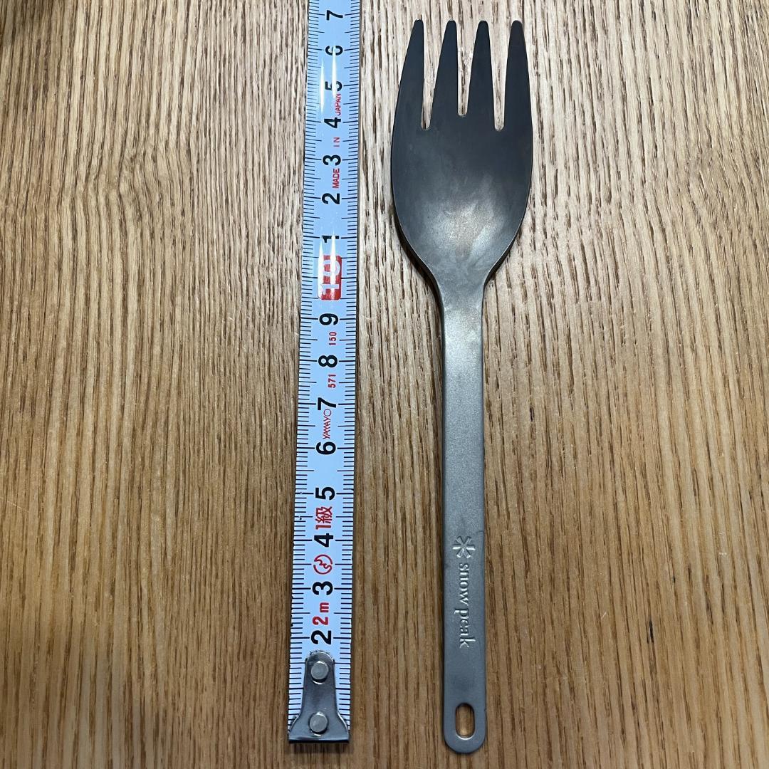 スノーピーク　チタンフォーク　SCT-125 　6本セット