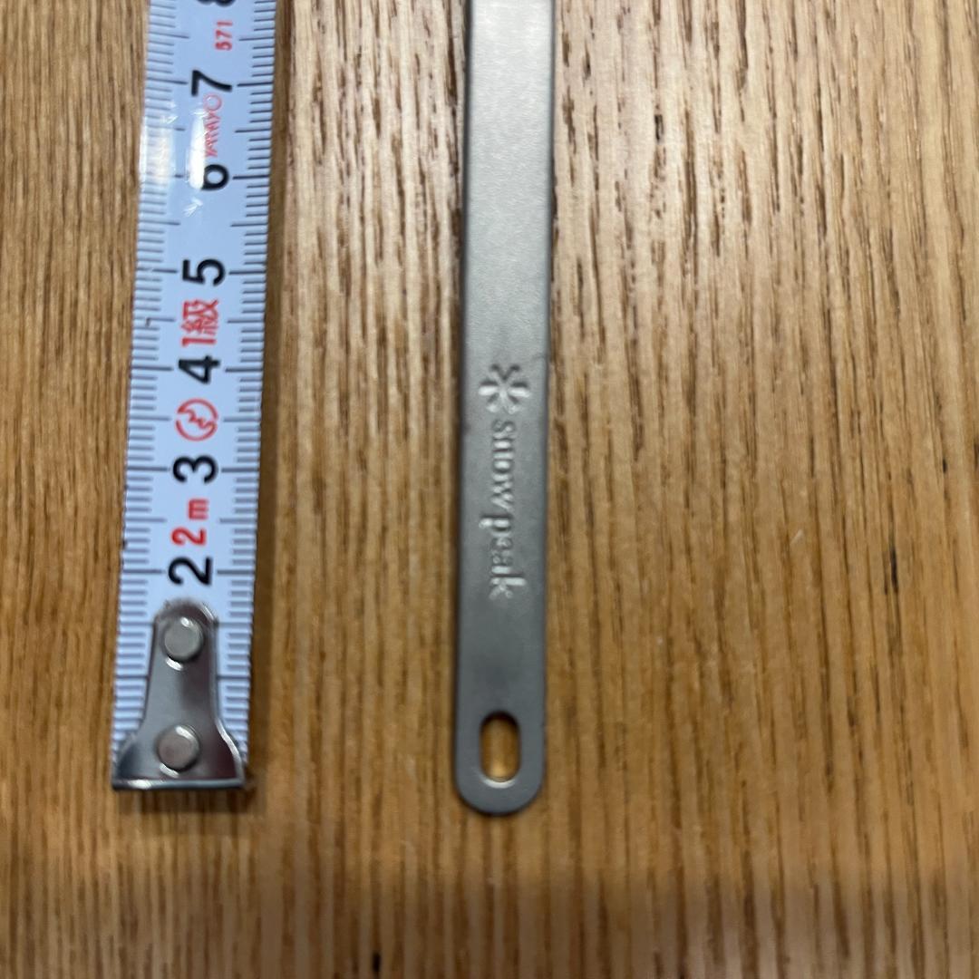 スノーピーク　チタンフォーク　SCT-125 　6本セット