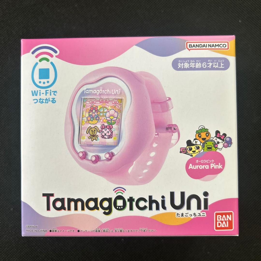 Tamagotchi UNI　たまごっちユニ　オーロラピンク