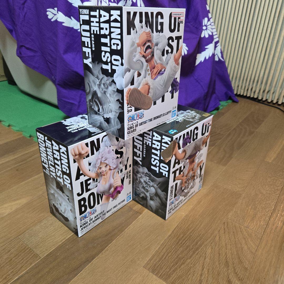 ワンピース　キングオブアーティスト　フィギュア　3点セット