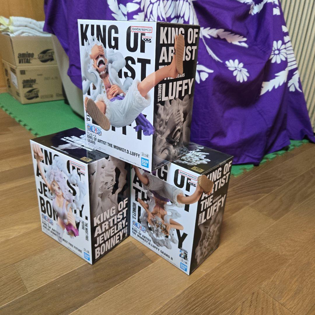 ワンピース　キングオブアーティスト　フィギュア　3点セット