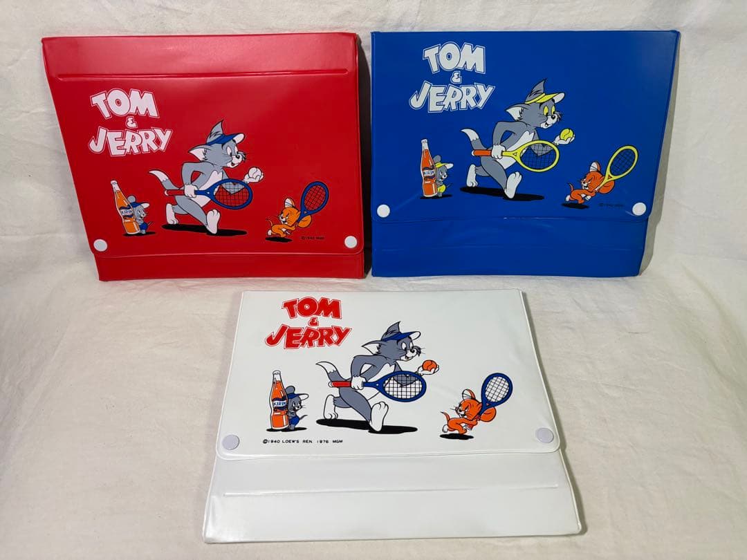 トムとジェリー ぬいぐるみ クリアファイル ハンディケース 11点 昭和レトロ