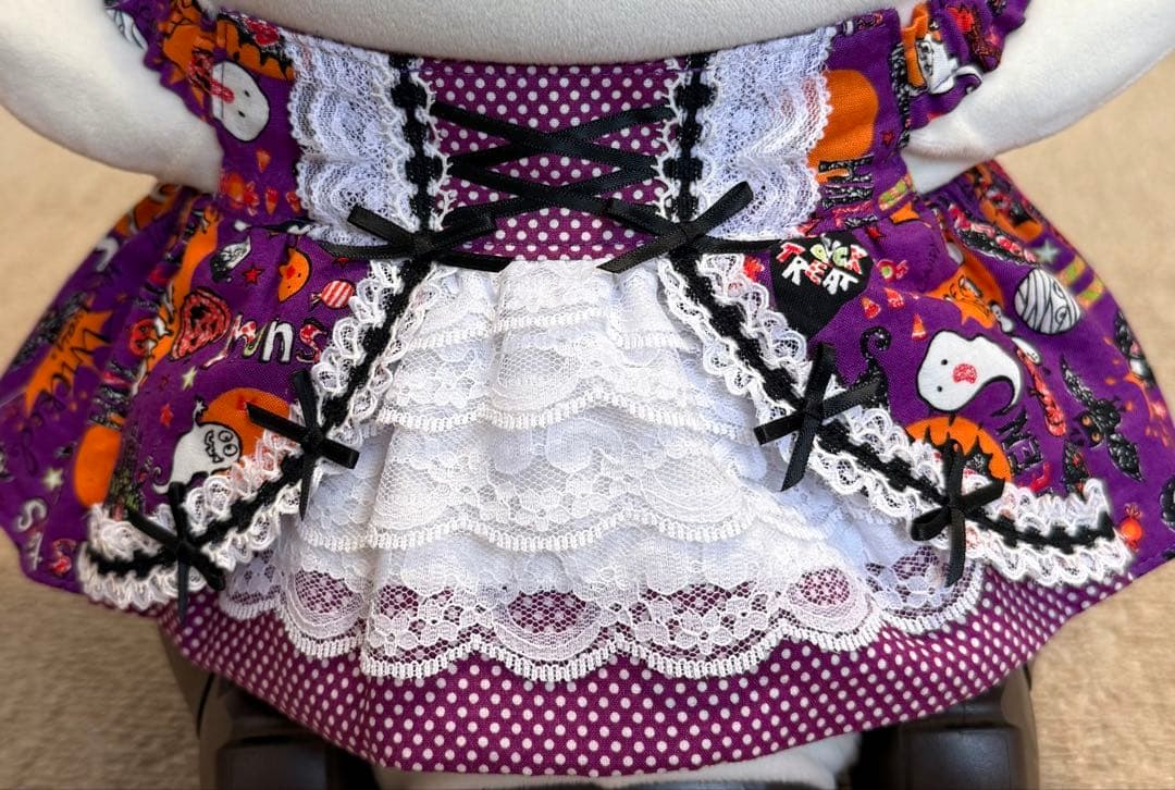 ラボット服　ロリータ風　ハロウィンB LOVOT らぼっとラボットハンドメイド