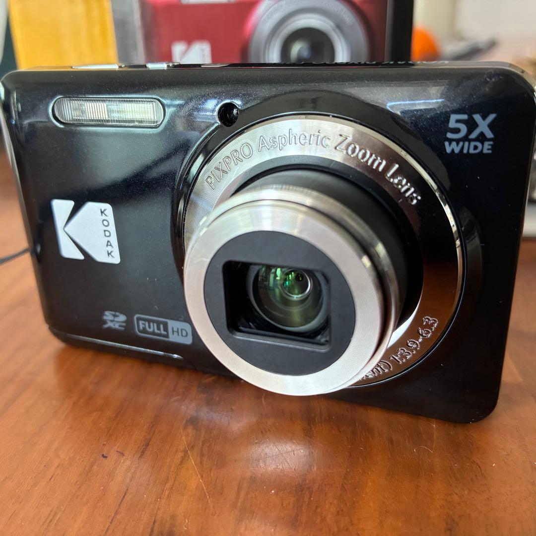 【極美品】KODAK PIXPRO FZ55 ブラック コダック デジタルカメラ