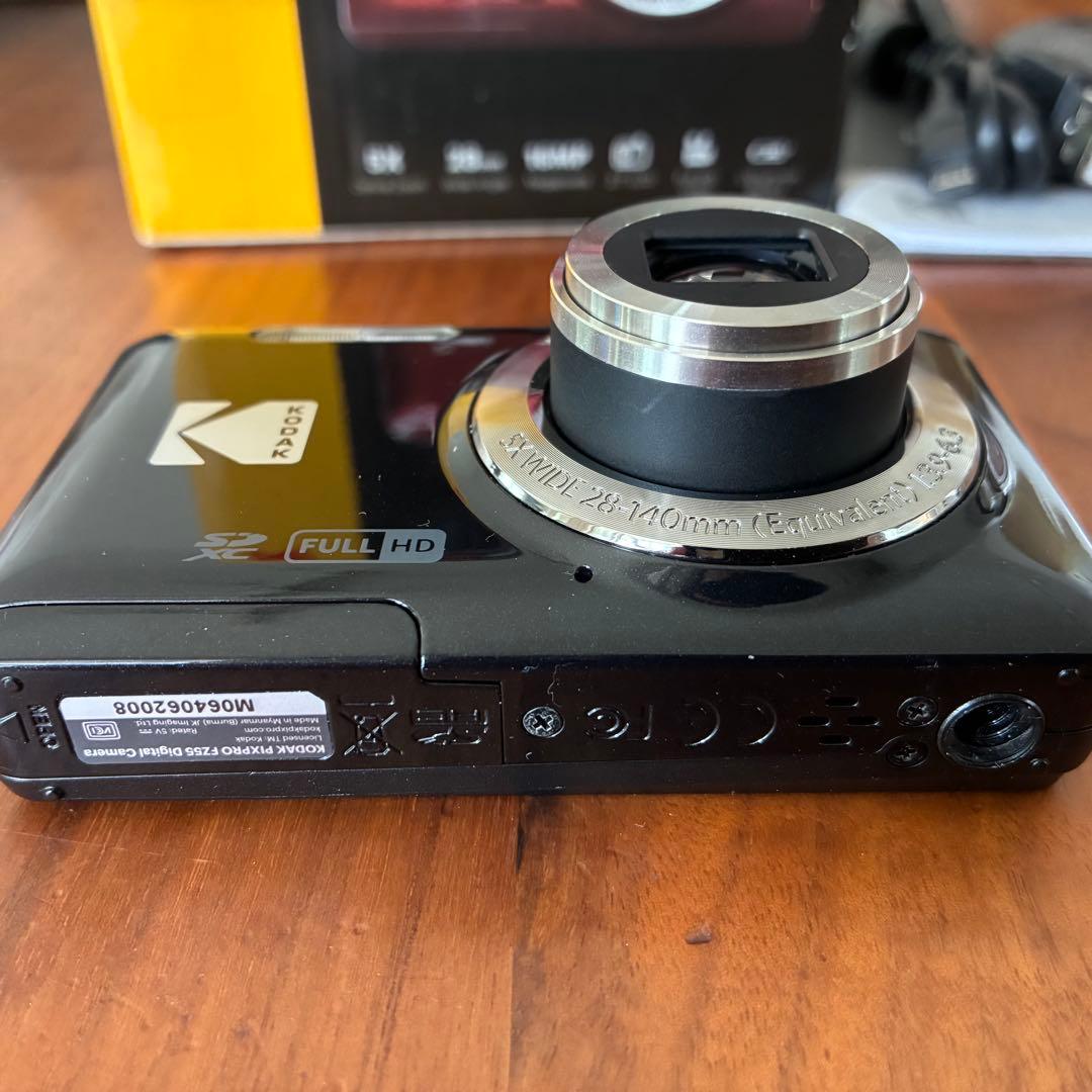 【極美品】KODAK PIXPRO FZ55 ブラック コダック デジタルカメラ