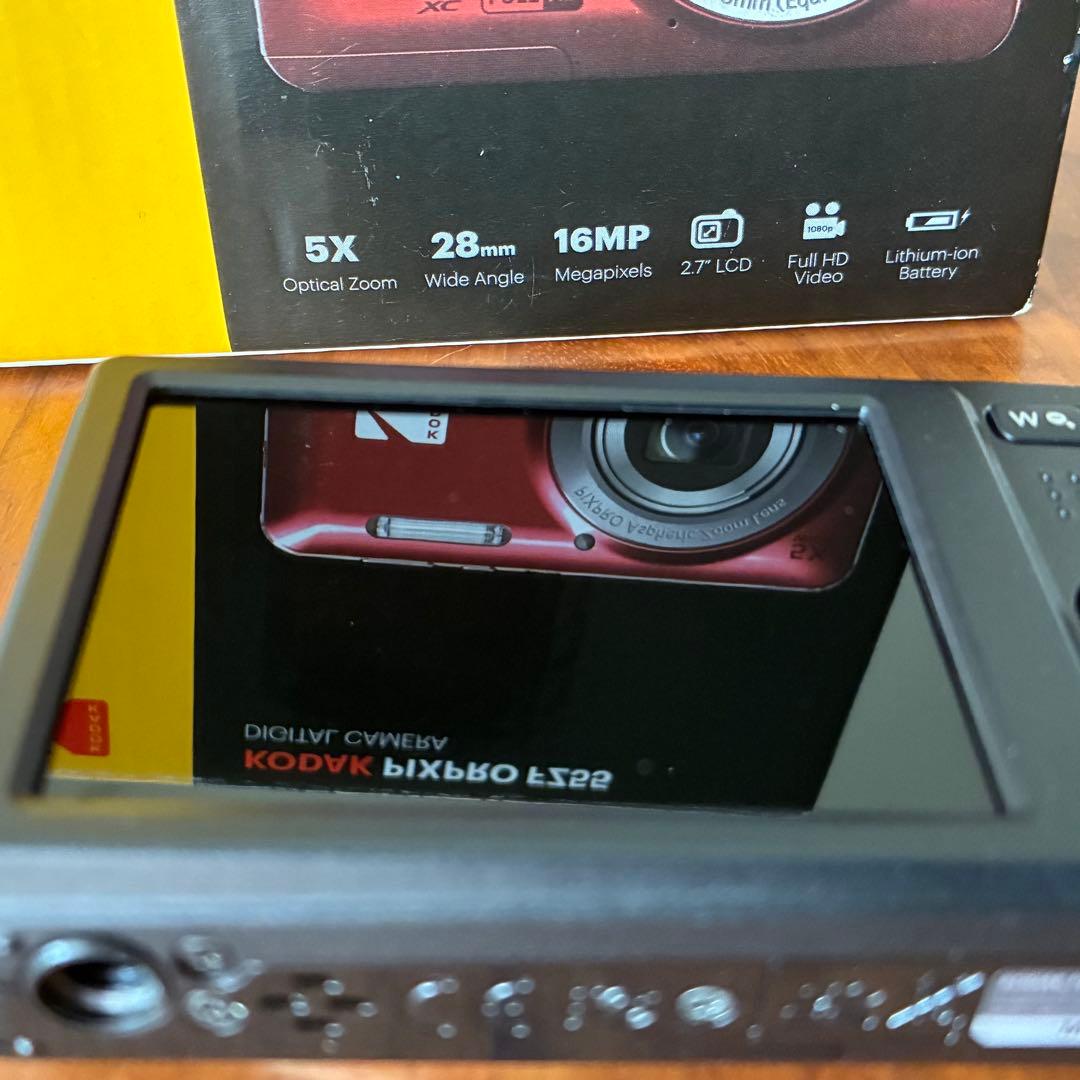 【極美品】KODAK PIXPRO FZ55 ブラック コダック デジタルカメラ
