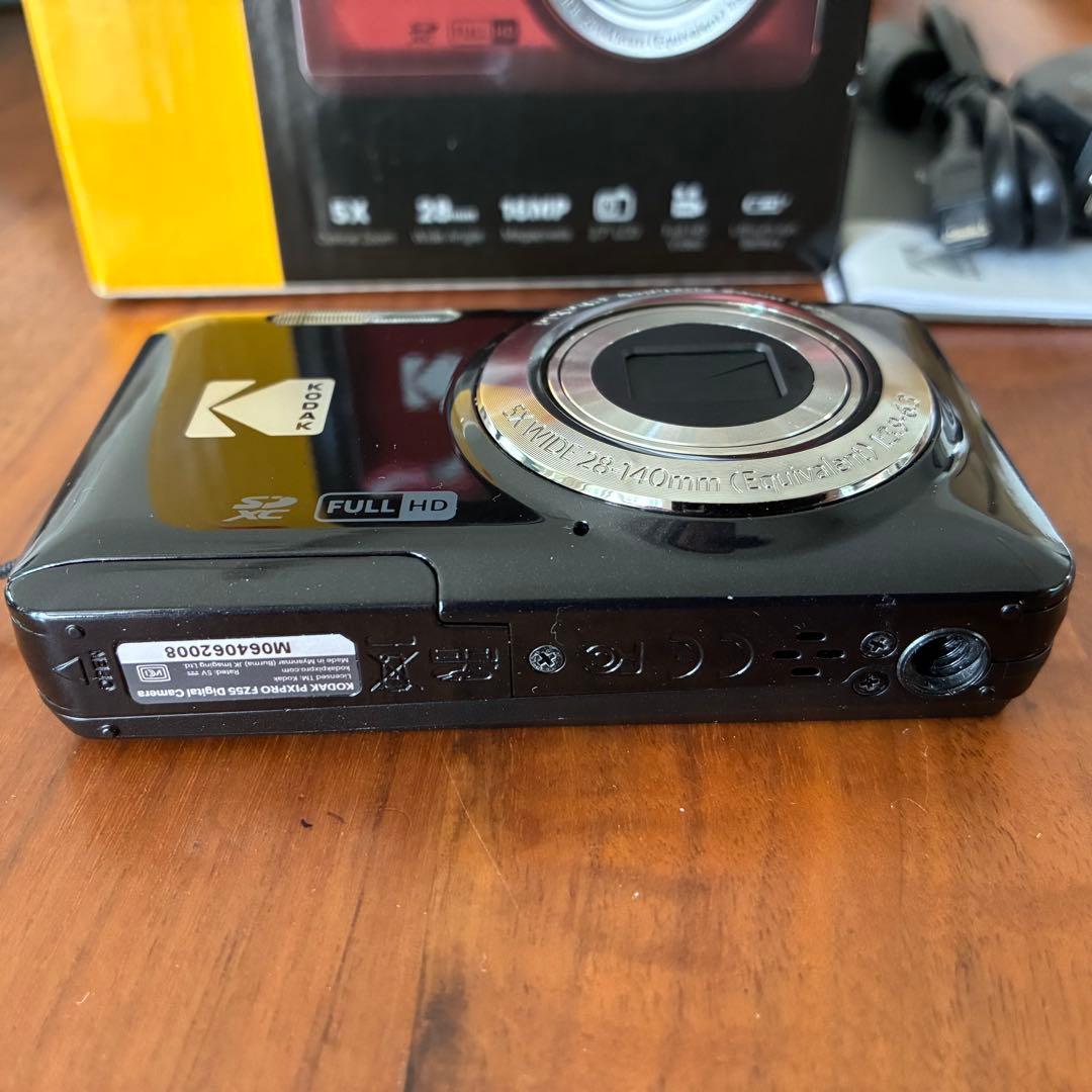 【極美品】KODAK PIXPRO FZ55 ブラック コダック デジタルカメラ