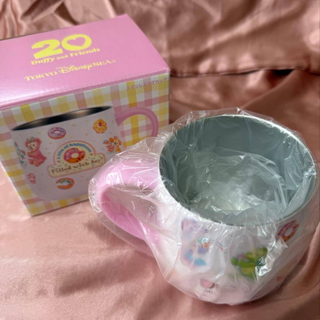 ダッフィー＆フレンズ ステンレスマグカップ フィルドウィズジョイ ディズニーシー