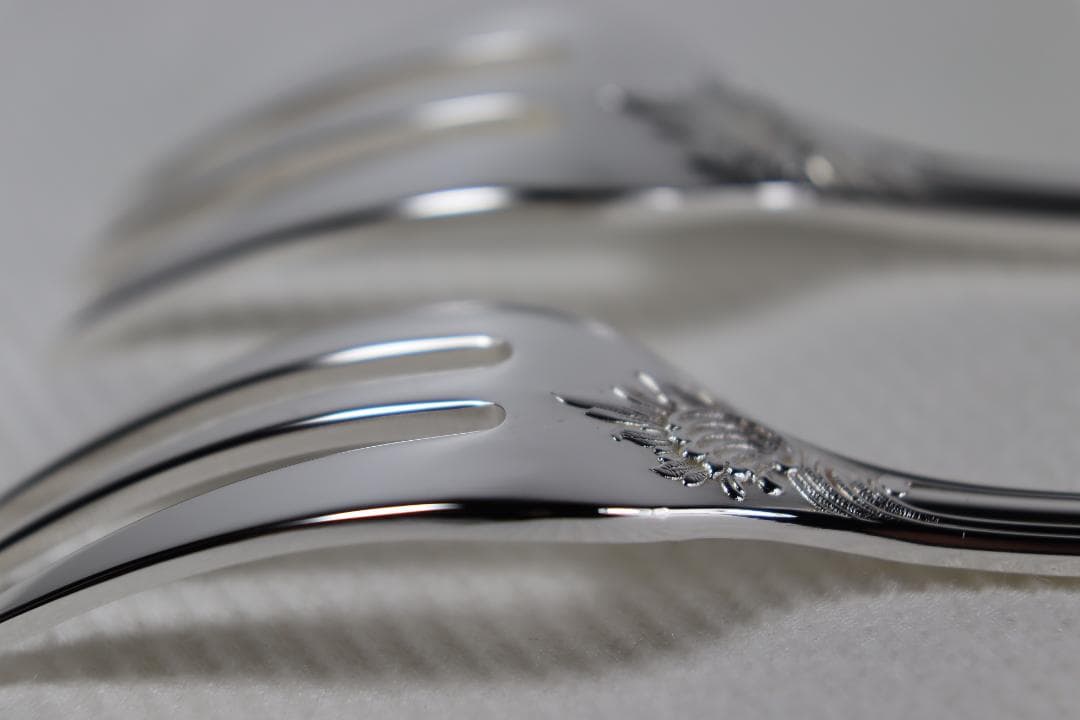 クリストフル■ケーキフォーク2本セット■とてもきれい¨■大人気の『マルリー』です