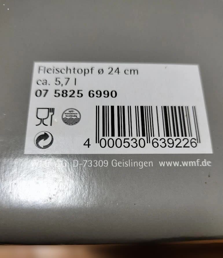 ☆新品未使用☆　WMF ProfiSelect 両手鍋