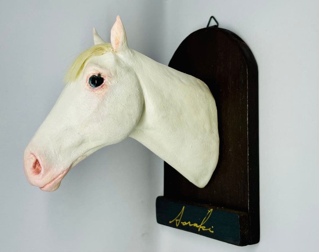 【競馬】アオラキ・REALHORSE オブジェ〈リクエスト品〉