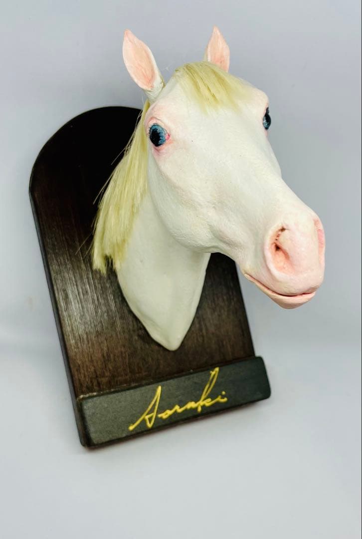 【競馬】アオラキ・REALHORSE オブジェ〈リクエスト品〉