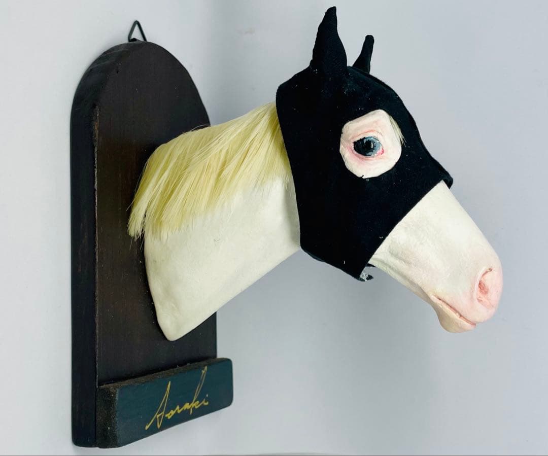 【競馬】アオラキ・REALHORSE オブジェ〈リクエスト品〉