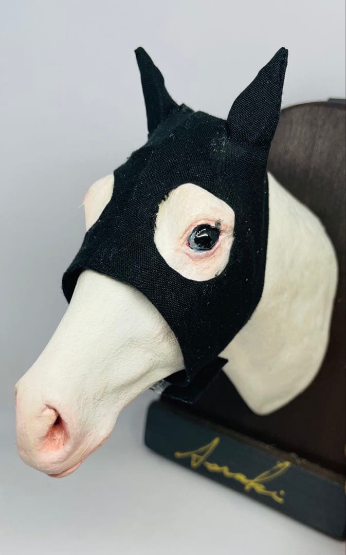 【競馬】アオラキ・REALHORSE オブジェ〈リクエスト品〉