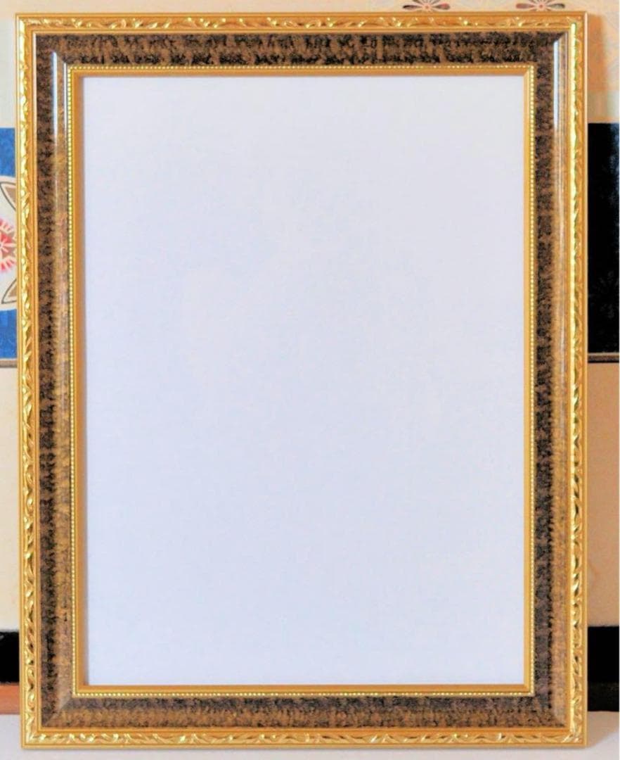 新品 前面ガラス 高級額縁 Ｆ８号サイズ 新品 前面ガラス