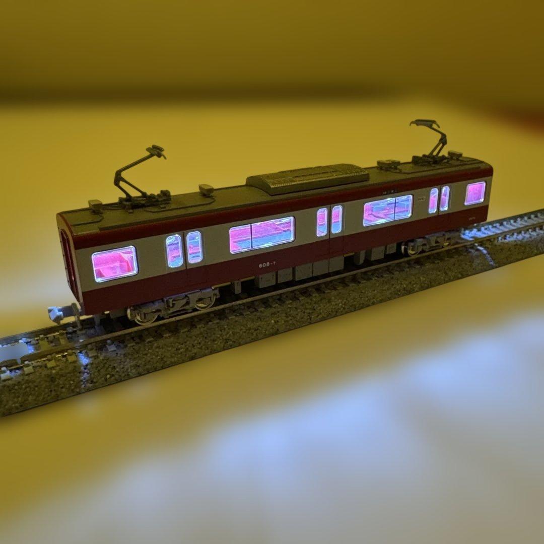 グリーンマックス　京急600形　608編成　Nゲージ 全車両室内灯入り