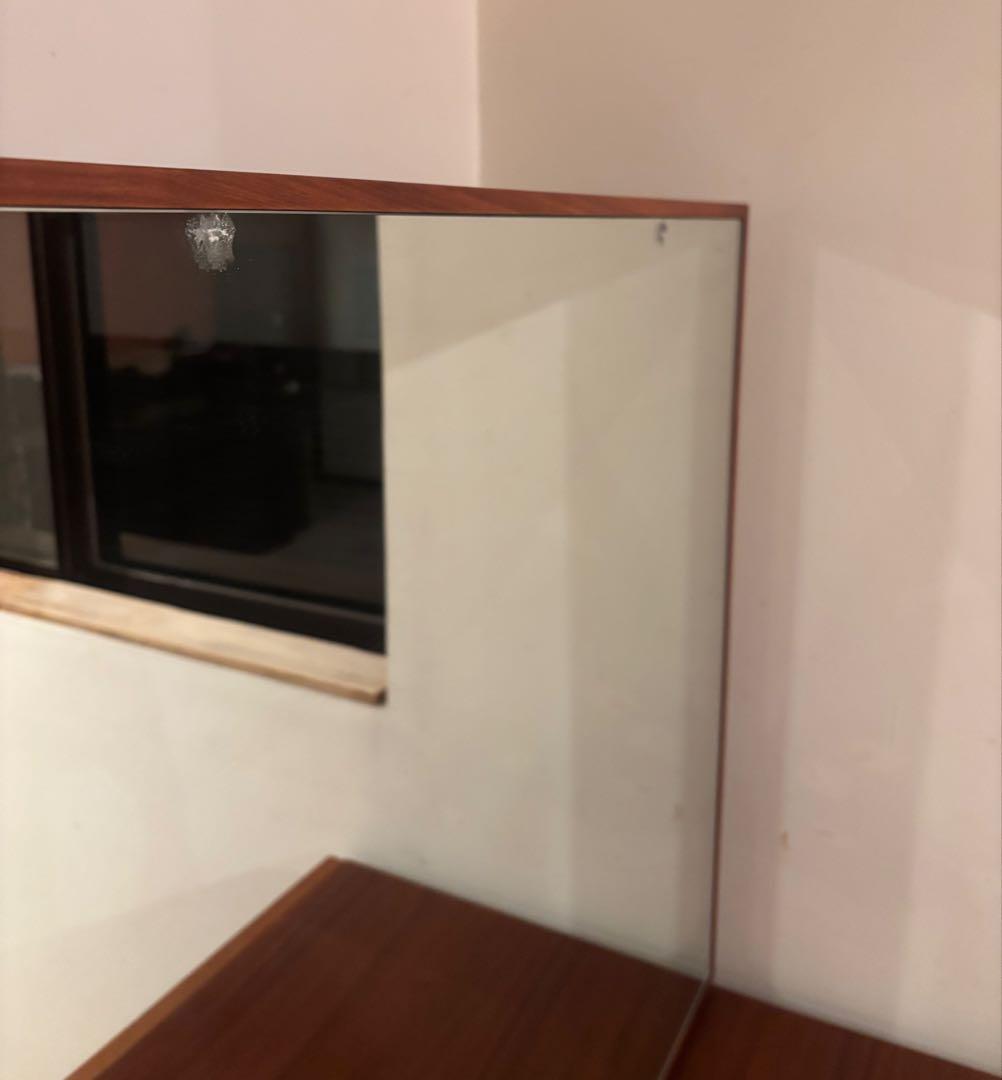 ドレッサー　椅子セット　ウォールナット