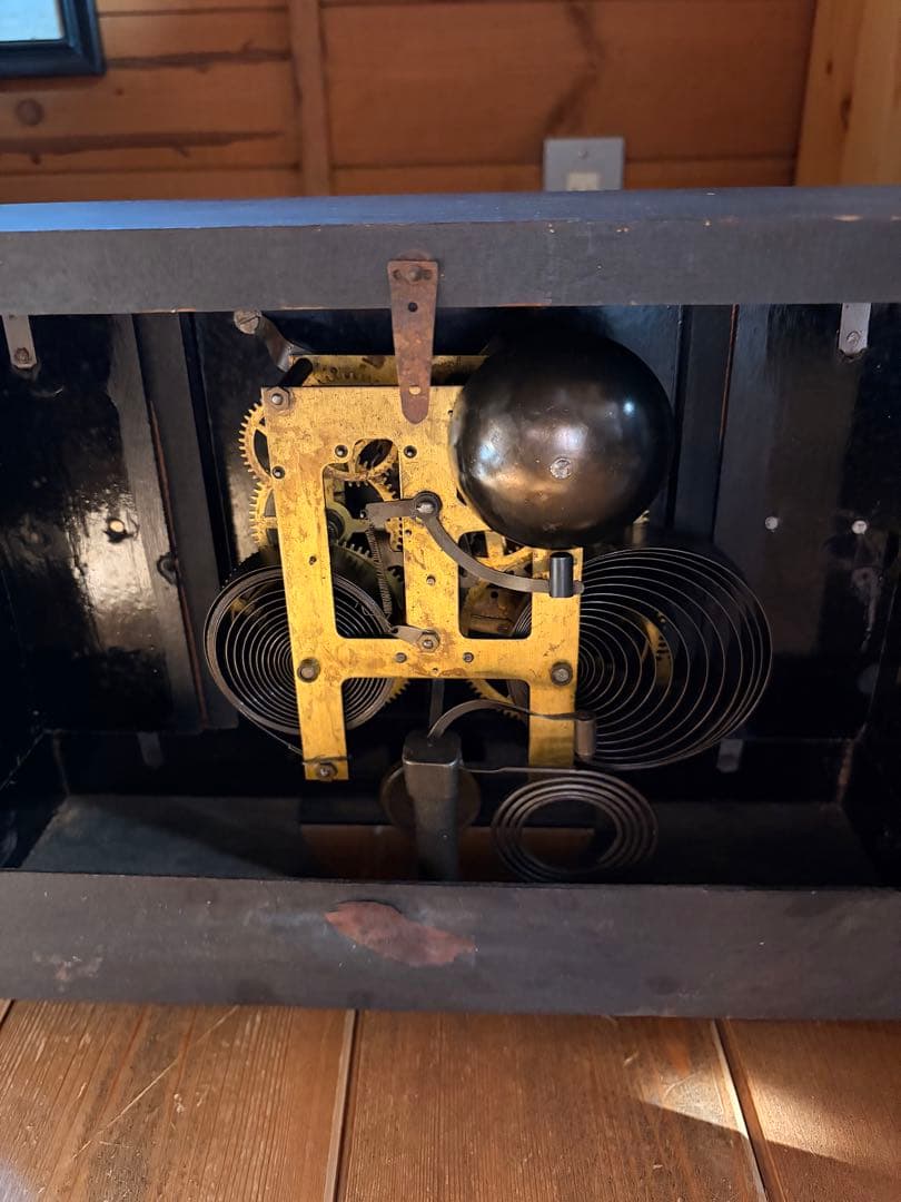 INGRAHAM アンティーククロック　稼働品 難あり