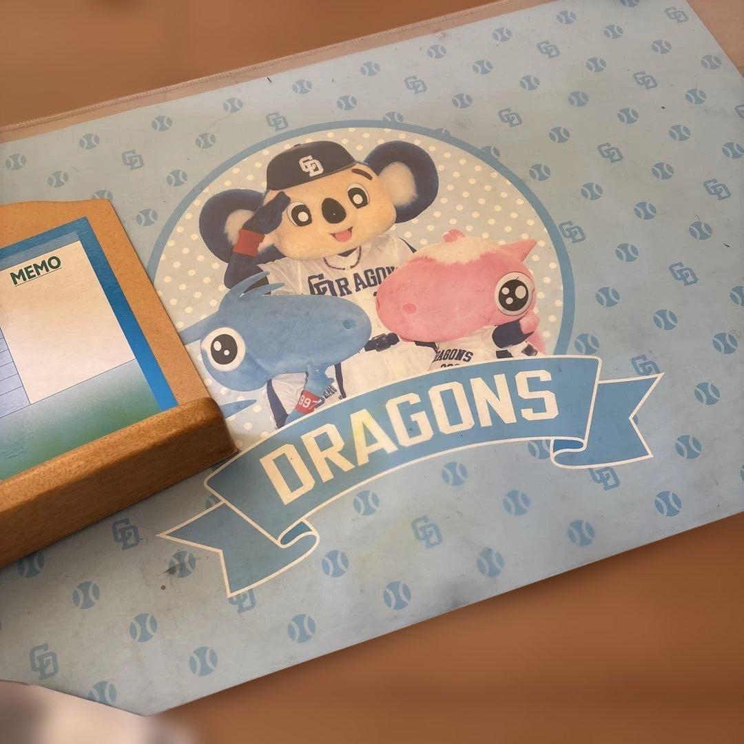 中日ドラゴンズ ドアラ 学習机 勉強机 デスク 木製 限定 レア 入学 球団承認
