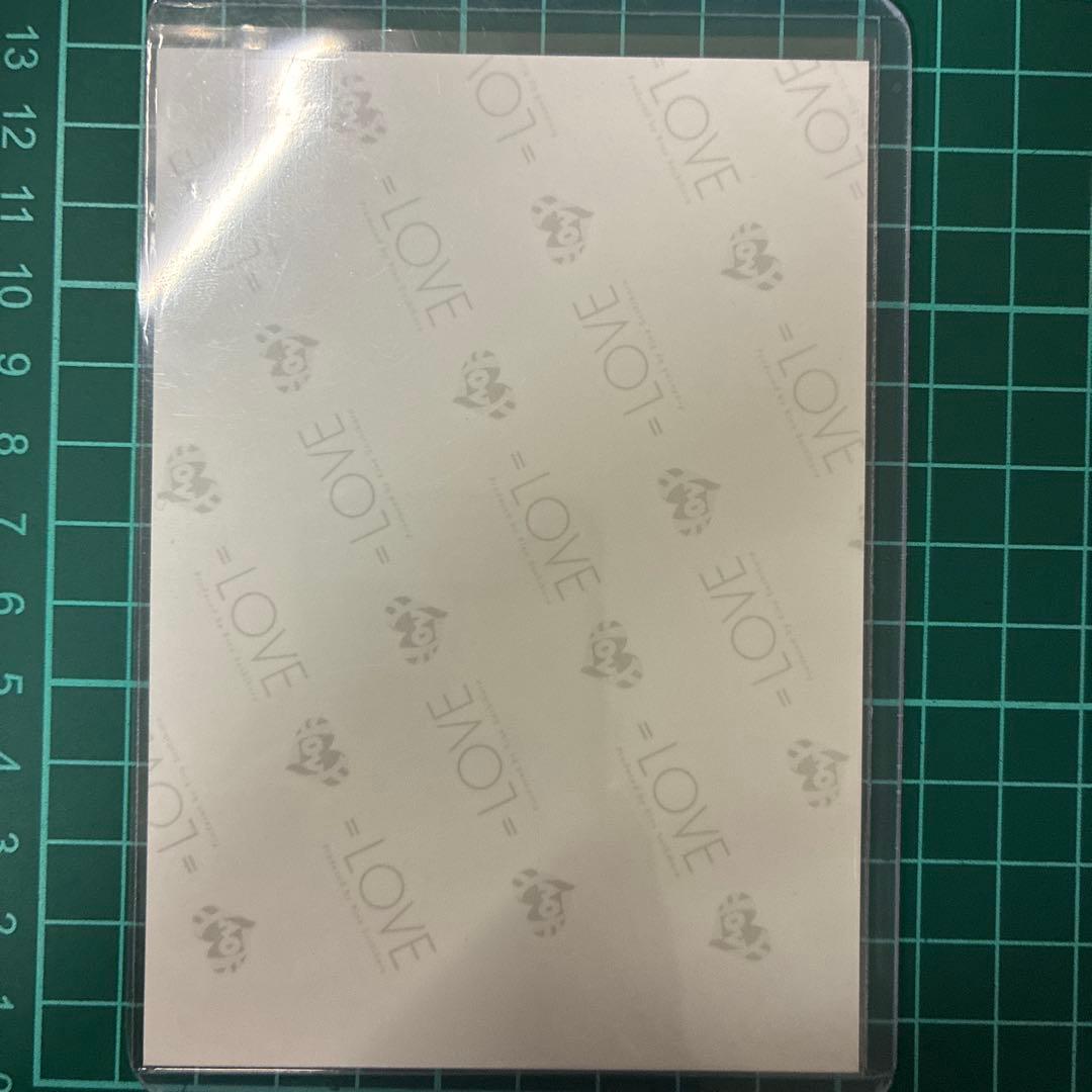 イコラブ　大場花菜　生写真　直筆　木漏れ日メゾフォルテ