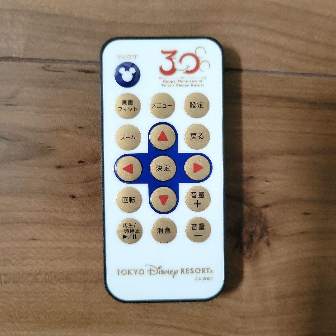 【希少品】ディズニー　デジタルフォトフレーム　30周年記念版