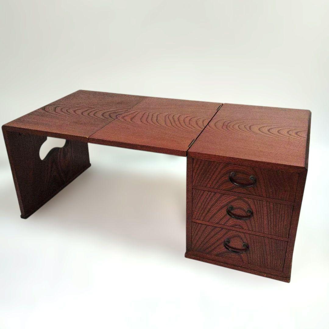 折り畳み座机・文机　昭和レトロ家具　ヴィンテージ家具　アンティーク