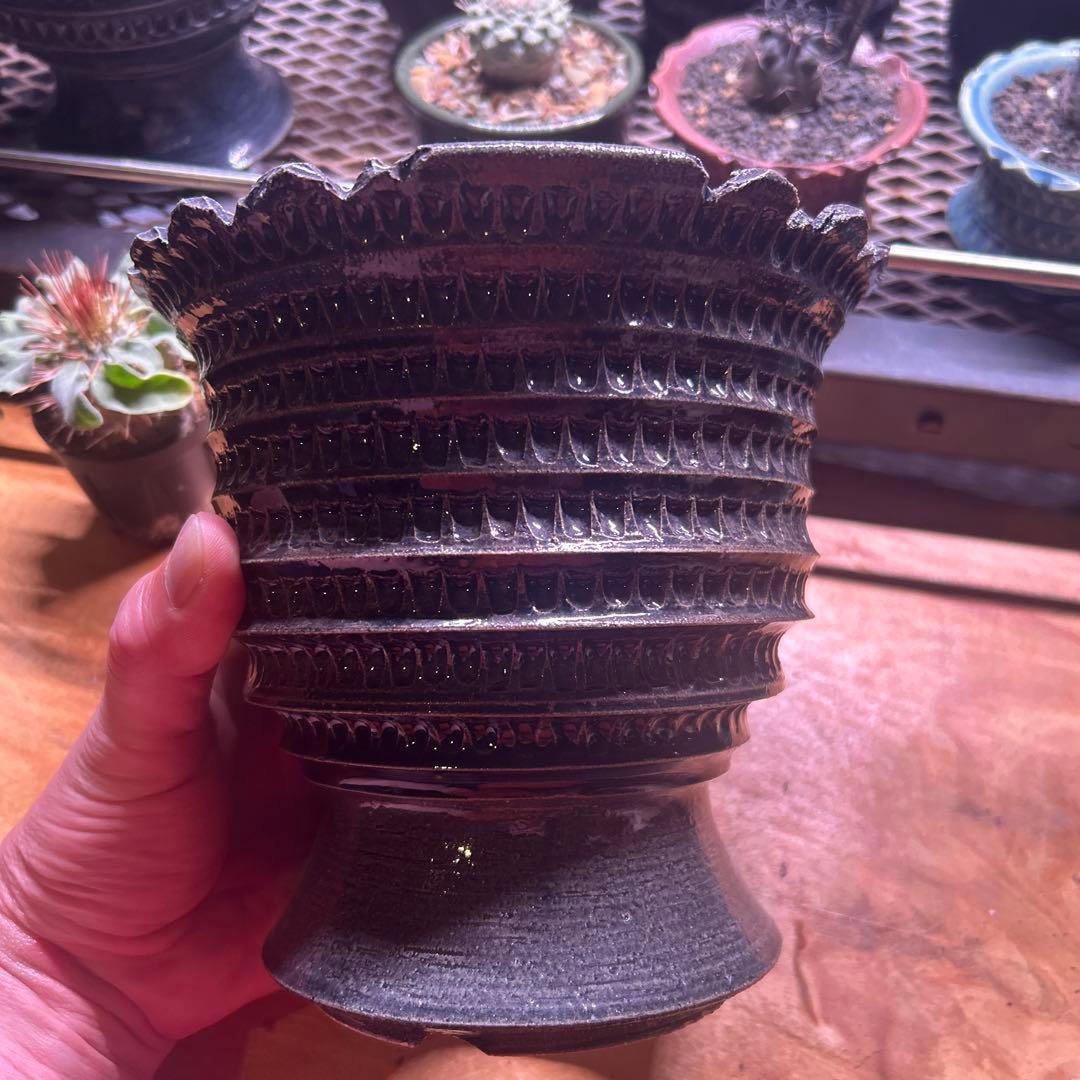 狂鉢　陶器鉢