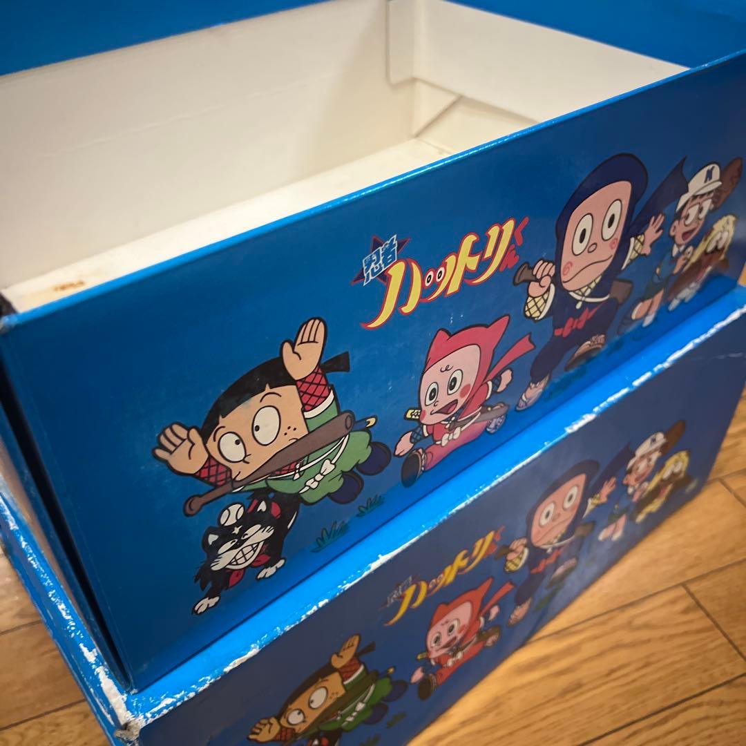 忍者ハットリくん収納箱　藤子不二雄　　昭和レトロ　当時物