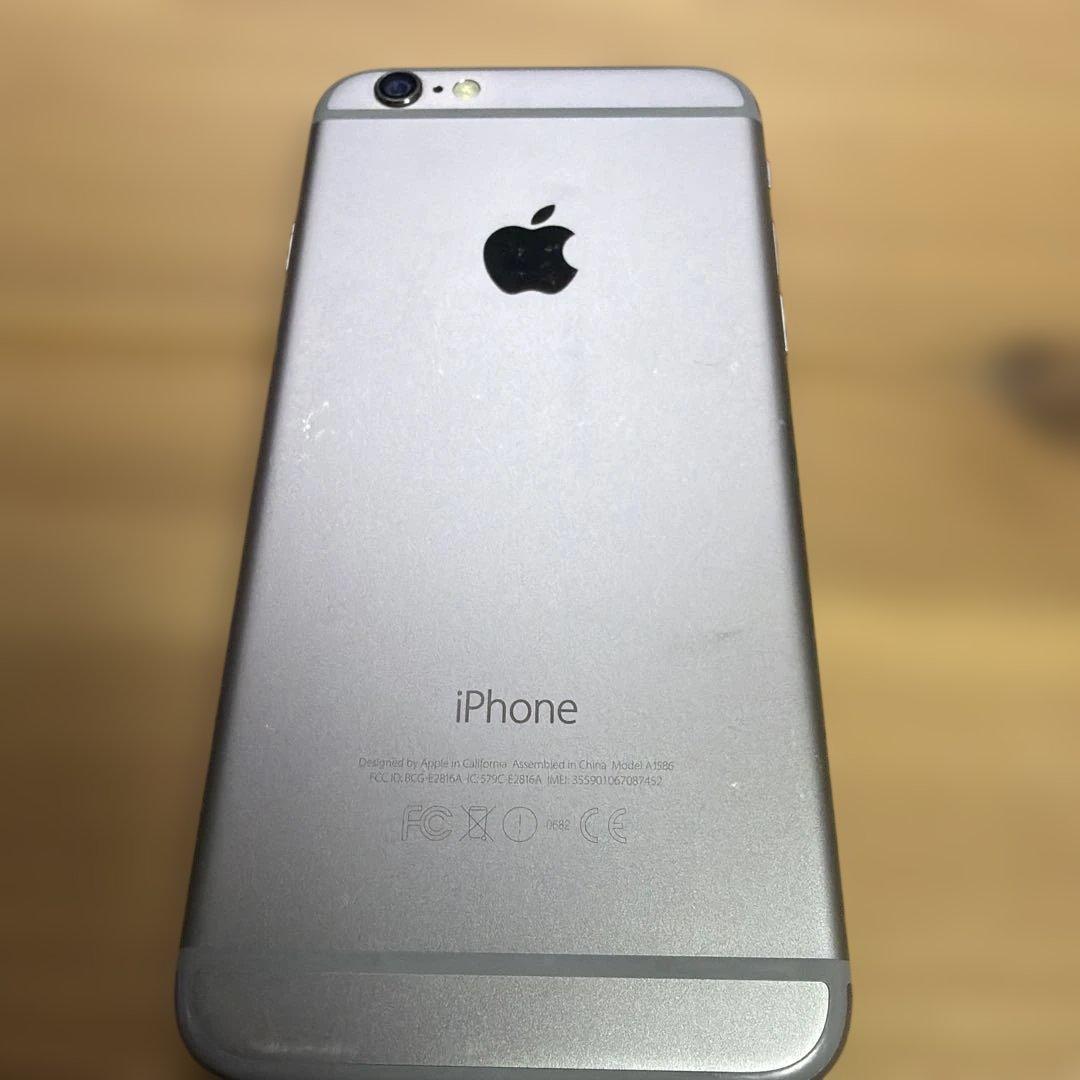 iPhone6 64GB スペースグレイ　MK4F2J/A バッテリー82%