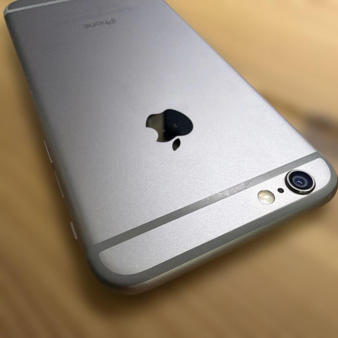 iPhone6 64GB スペースグレイ　MK4F2J/A バッテリー82%