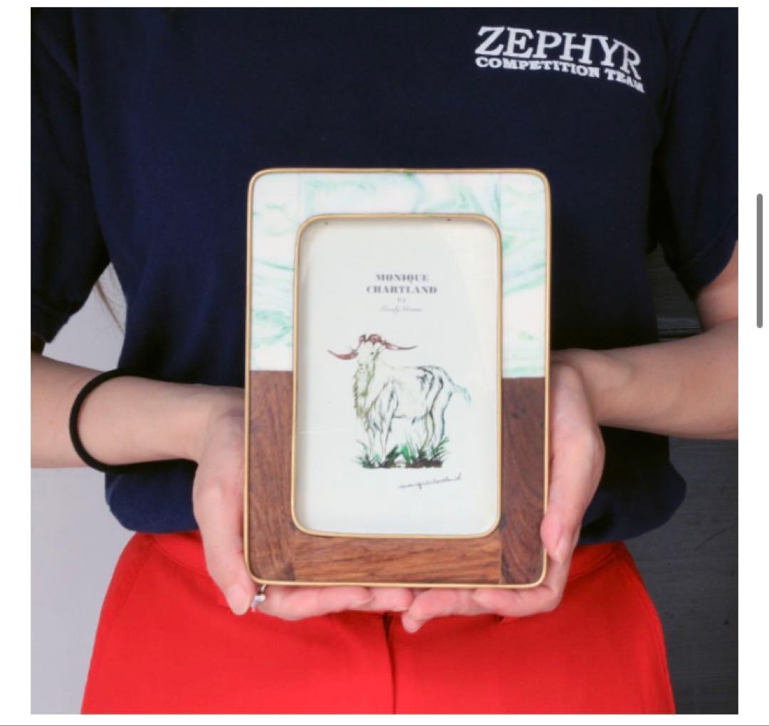 新品未使用品4点MONIQUE CHARTLANDフォトフレーム 合計約2万円