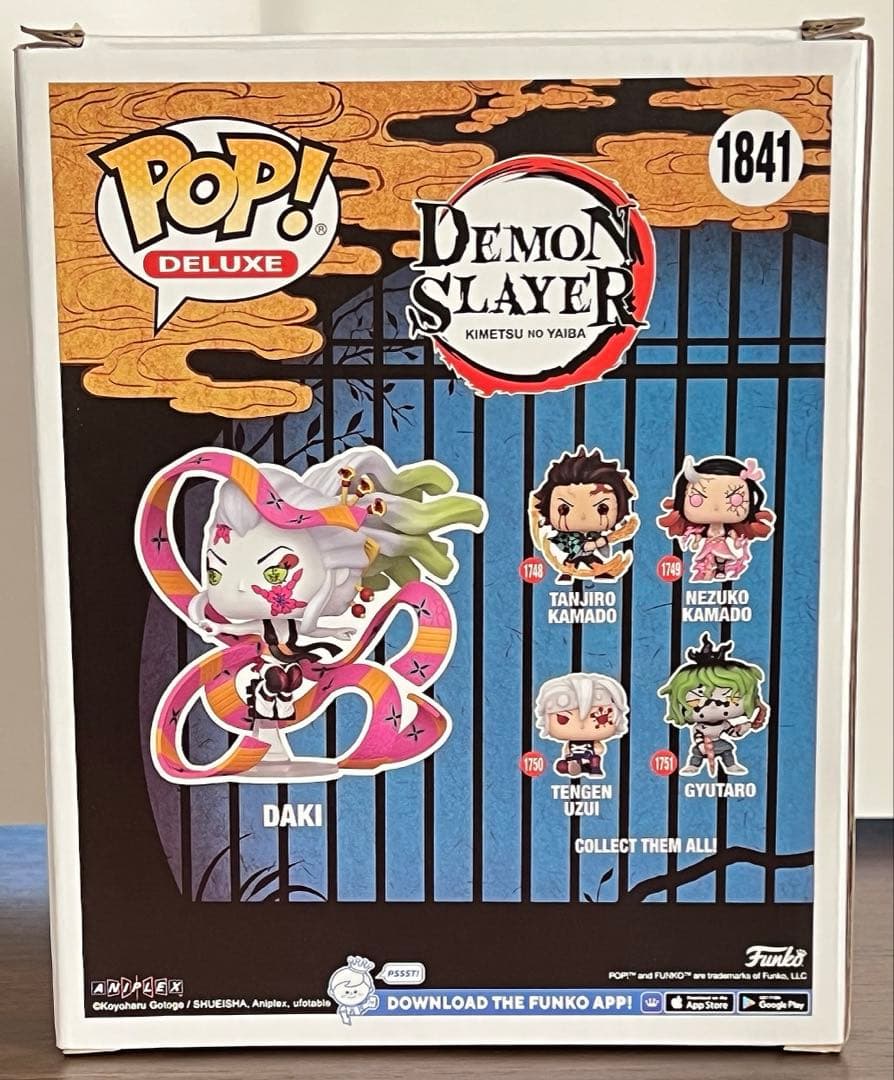 Funko pop DELUXE 鬼滅の刃　DAKI