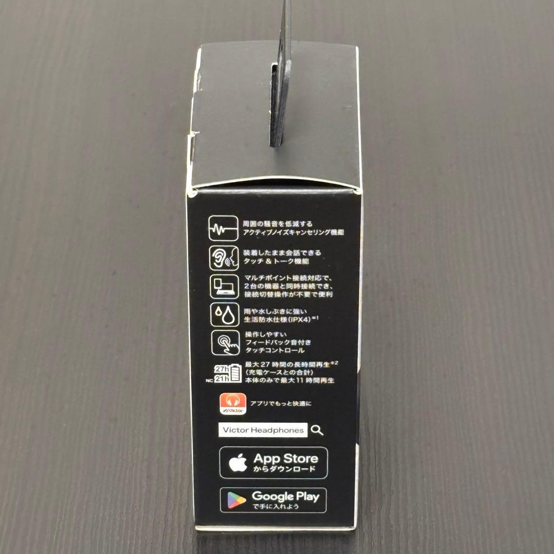 Victor HA-A30T2 ワイヤレスイヤホン 黒 ブラック 【新品未使用】