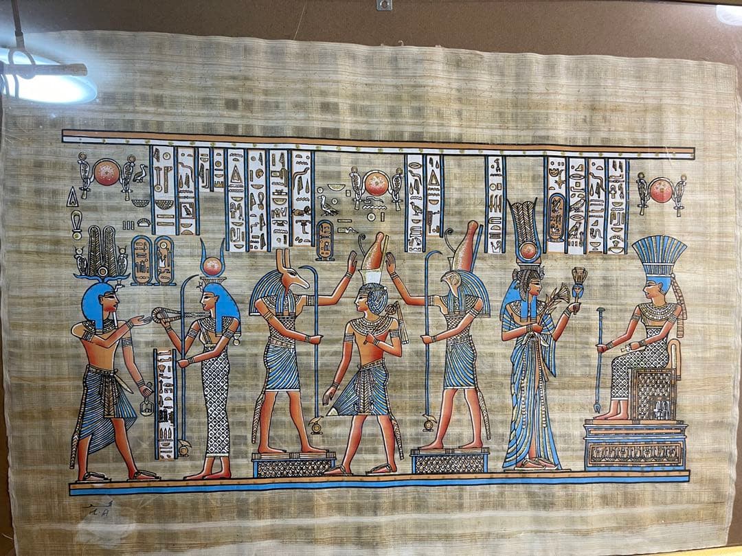 古代エジプト 壁画風アート
