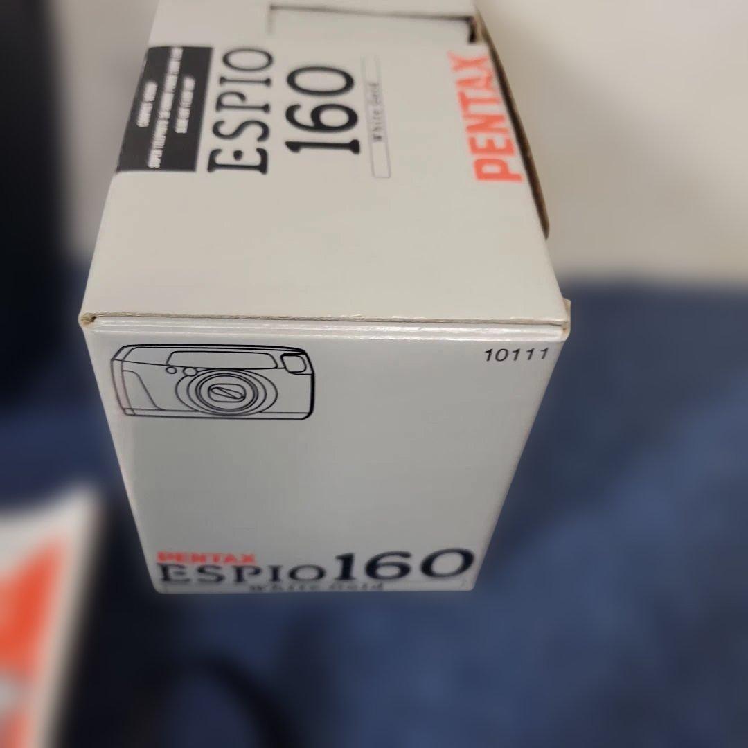 h457☆PENTAX☆ESPIO160☆取り扱い説明書☆箱☆カバー付き