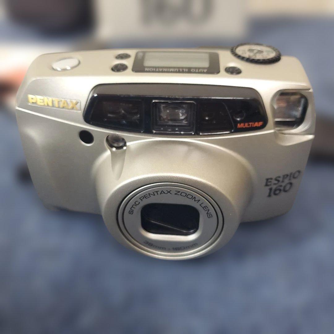 h457☆PENTAX☆ESPIO160☆取り扱い説明書☆箱☆カバー付き