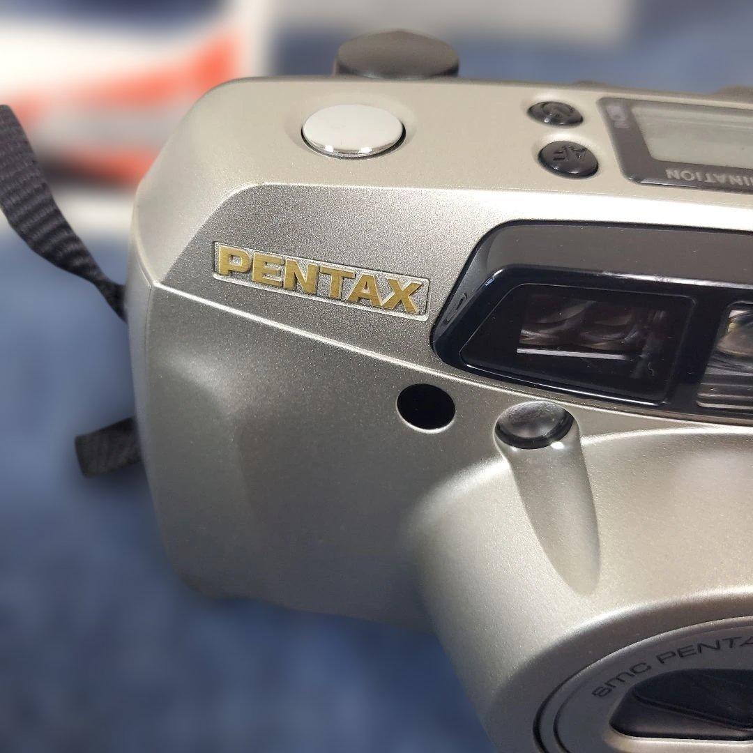 h457☆PENTAX☆ESPIO160☆取り扱い説明書☆箱☆カバー付き