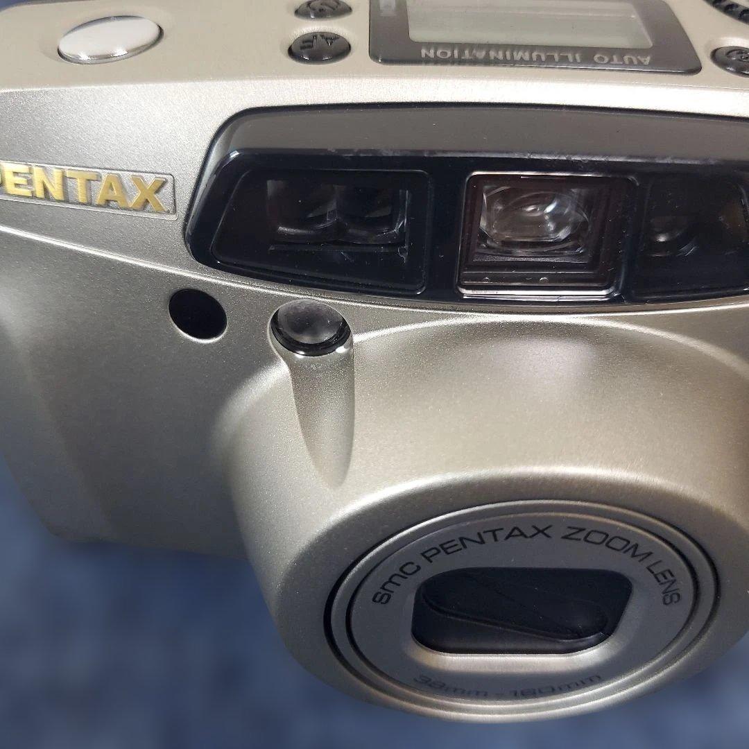 h457☆PENTAX☆ESPIO160☆取り扱い説明書☆箱☆カバー付き