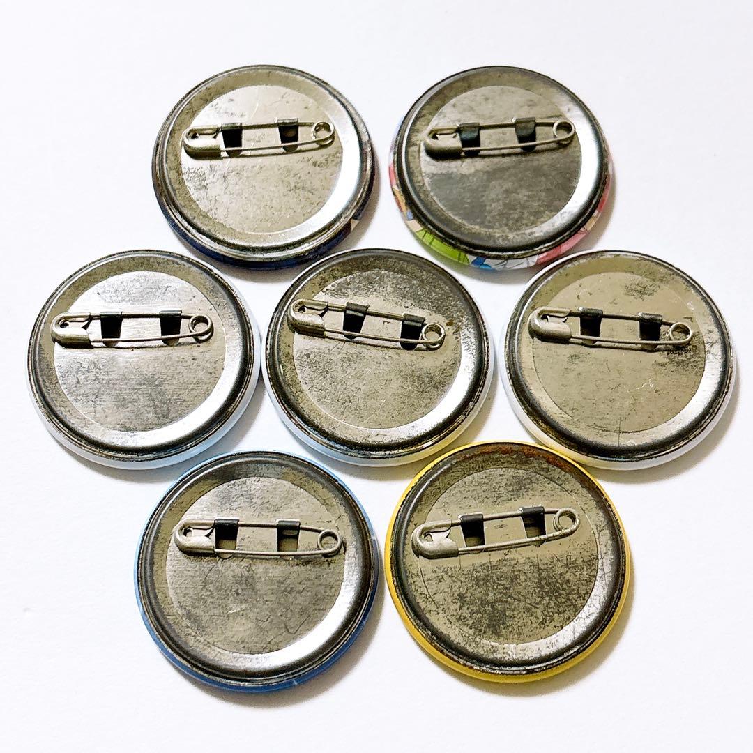 けいおん ラムネ 缶バッジ ミニ缶バッジ 7点セット