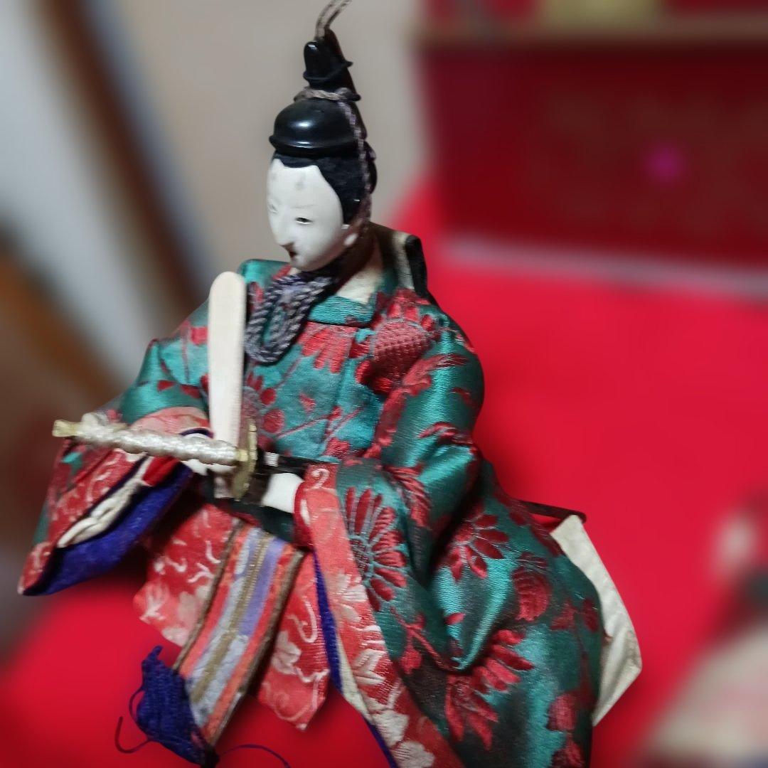 ビビアン　雛御殿　親王付き　大正のひな