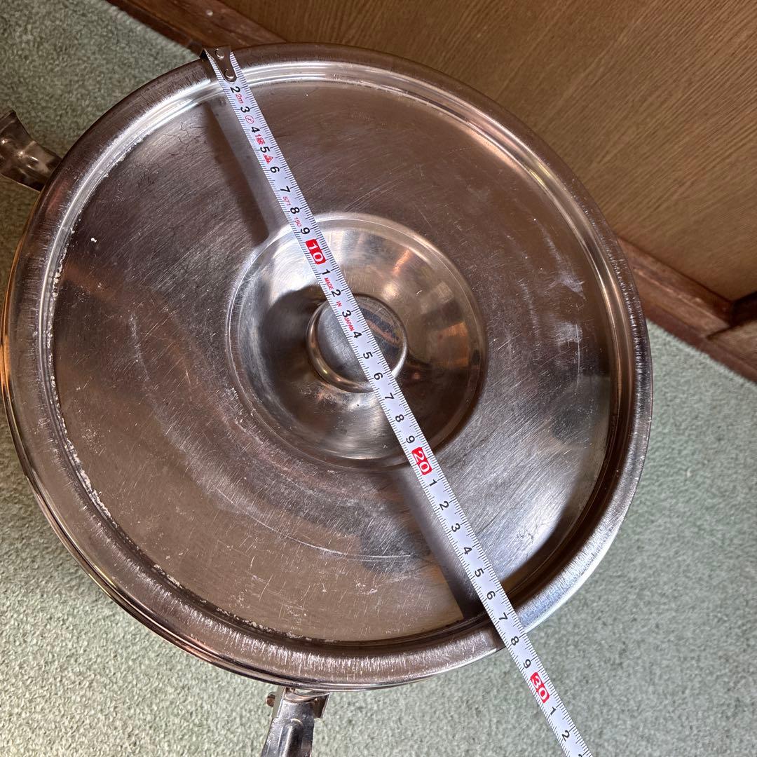 ステンレス製　パッキン付き　業務用　寸胴鍋　　汁食缶