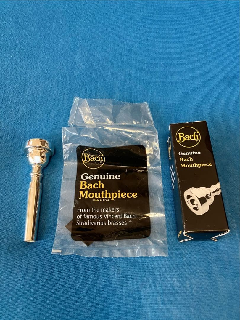 Bach トランペットマウスピース 3Ｅ 中古品　箱付き