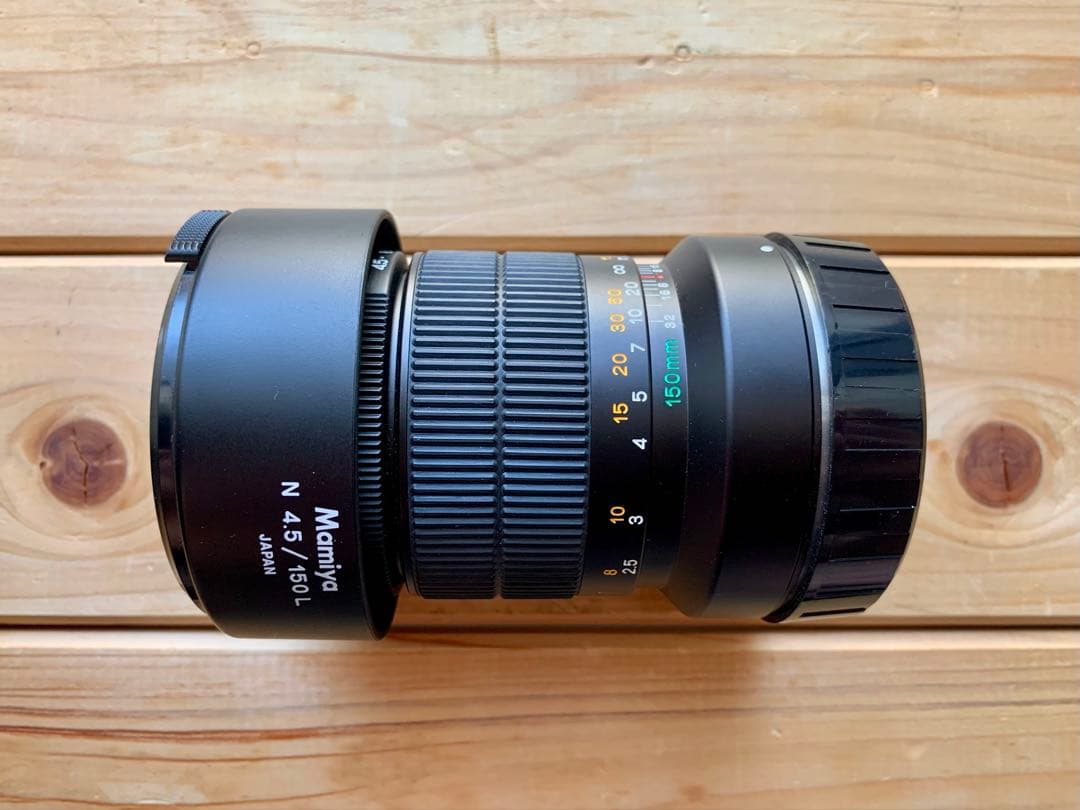Mamiya N 150mm F/4.5 L Mamiya7/7Ⅱ用 元箱付き