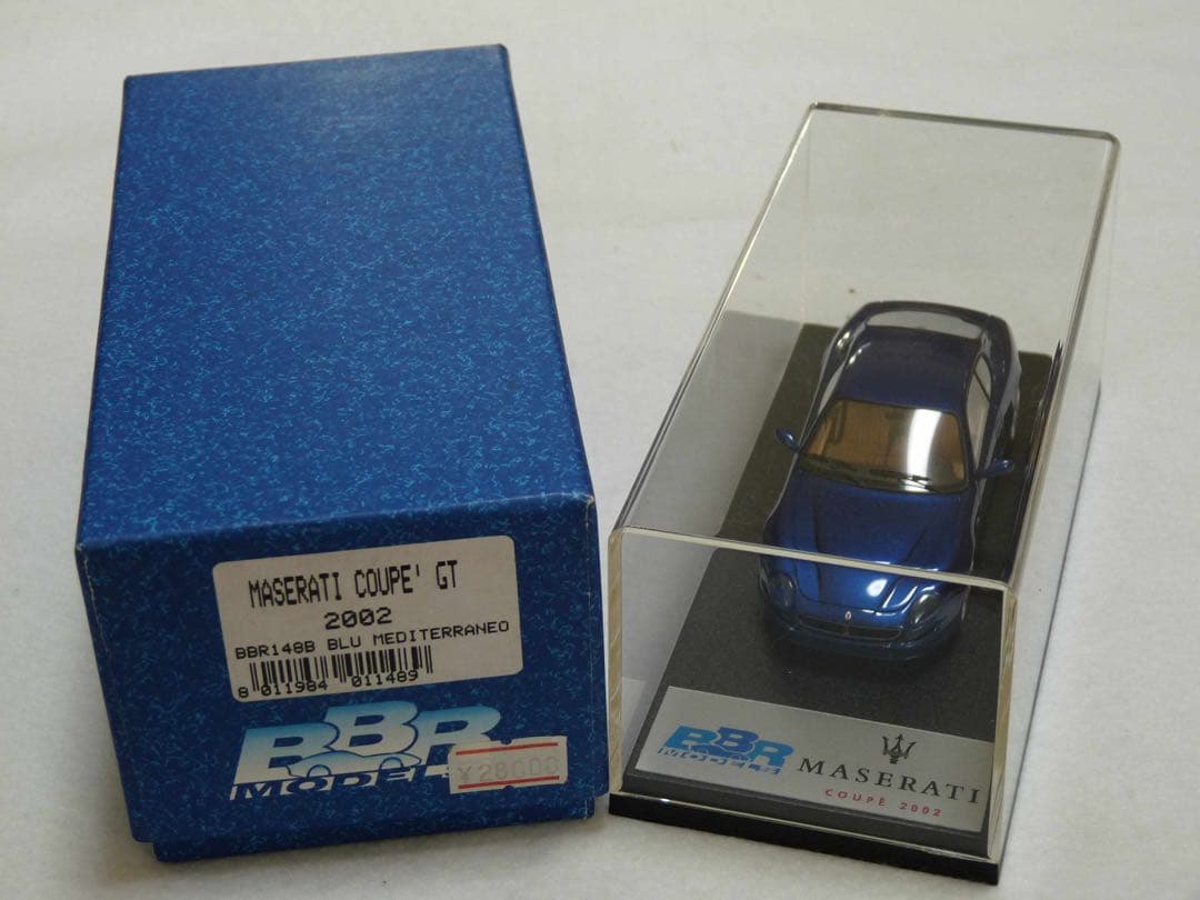 BBR マセラティクーペ　GT 2002年 ブルー