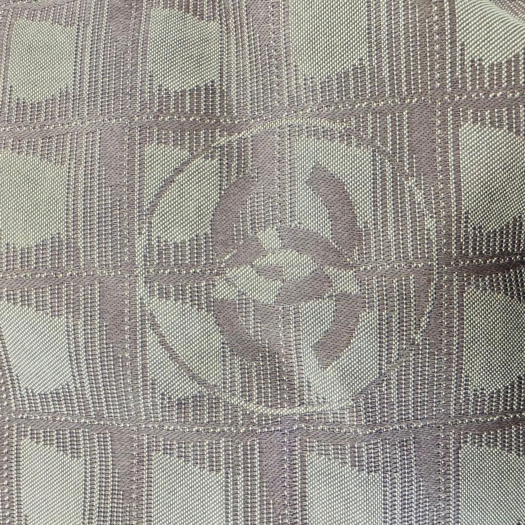 ✨CHANEL✨シャネル✨ラベルライン✨カーキ✨ヴィンテージ✨トートバッグ✨