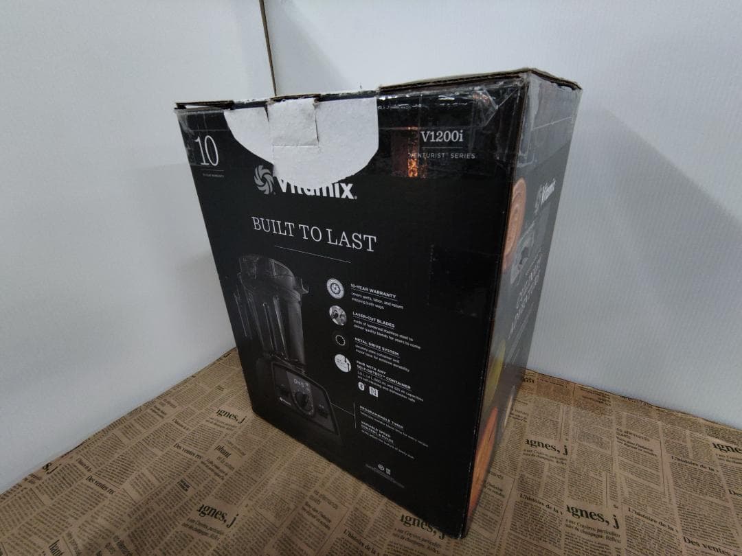 【美品】Vitamix V1200i ブラック 動作点検・除菌済