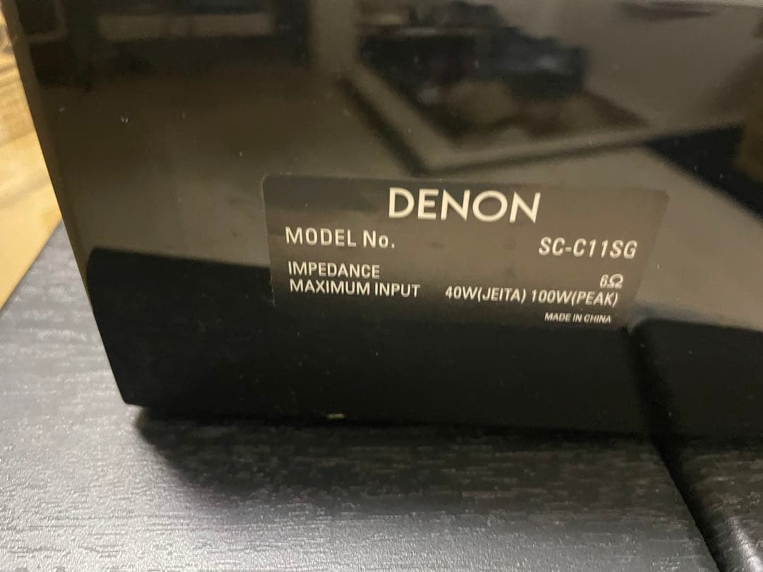 【中古】DENON SC-A11SG SC-M37スピーカーペア