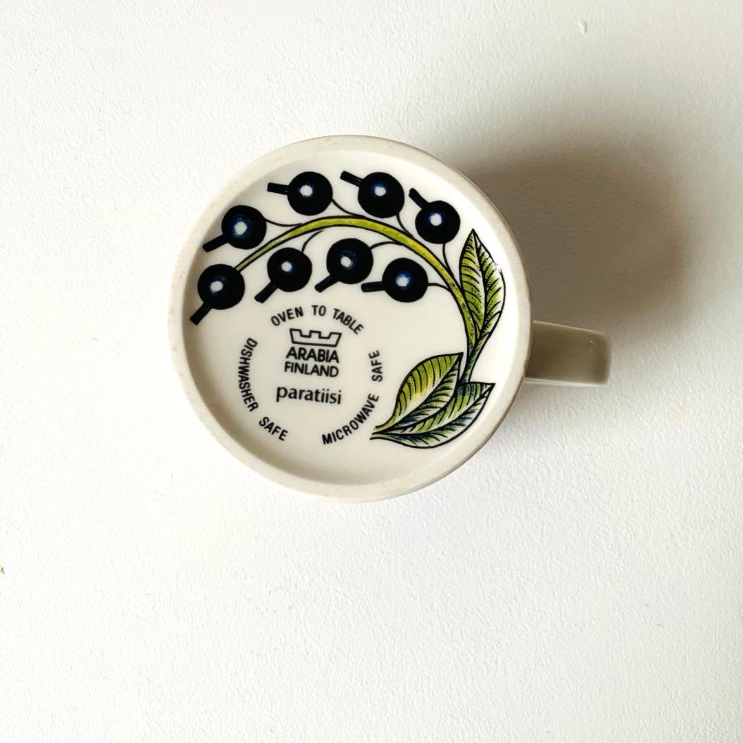 ARABIA paratiisi パラティッシ　カップ　プレート　旧ロゴ