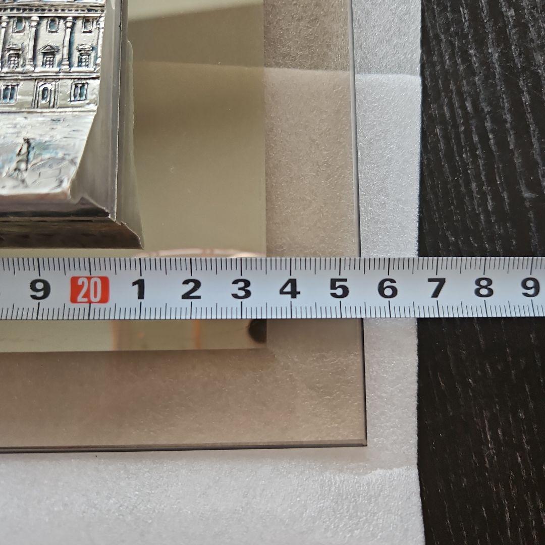 未使用BRUNEL 銀製立体置物