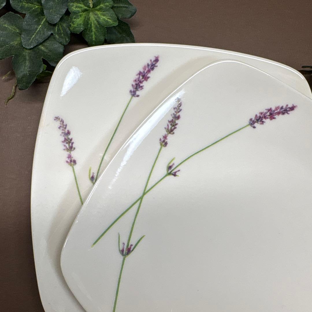 ✨️LA AMYS ラエミーズ✨️ 【 ラベンダー柄 】 食器まとめ 6個セット